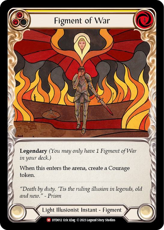 Figment of War // Bellona, Archangel of War (Back)