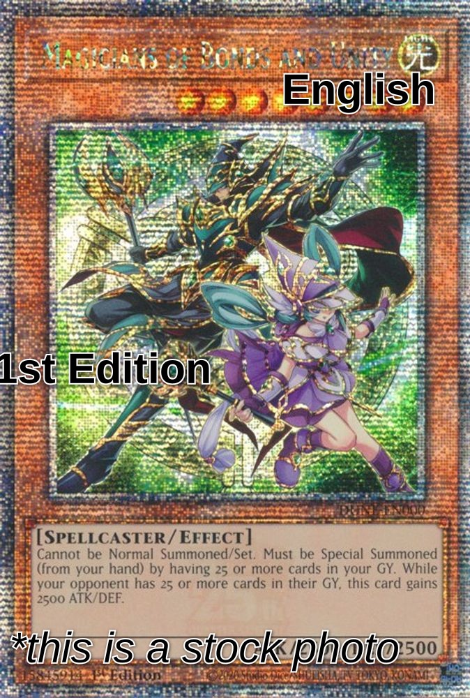 Magicians of Bonds and Unity (Quarter Century Secret Rare)