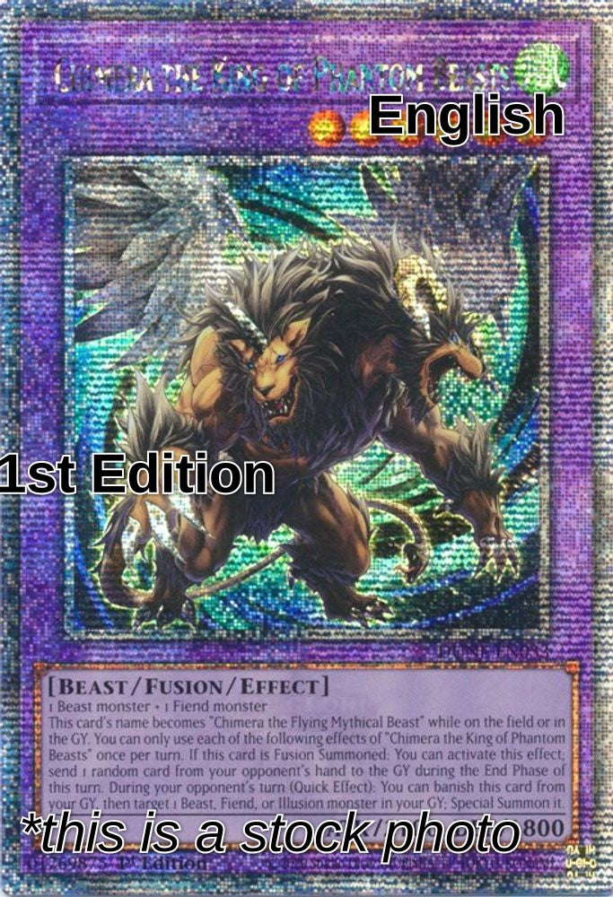Chimera the King of Phantom Beasts (Quarter Century Secret Rare)
