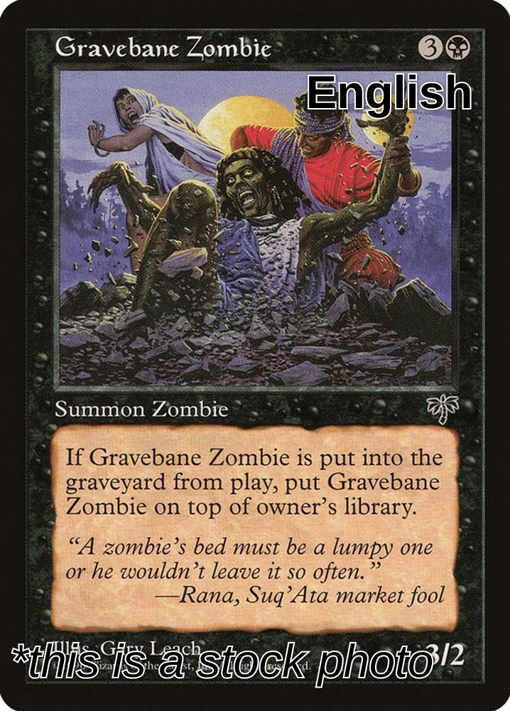 Gravebane Zombie