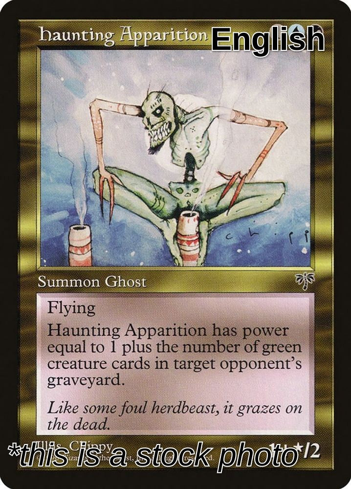 Haunting Apparition