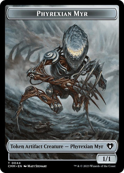 Eldrazi // Phyrexian Myr Double-Sided Token (Back)