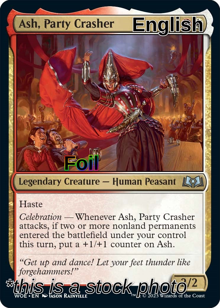 Ash, Party Crasher