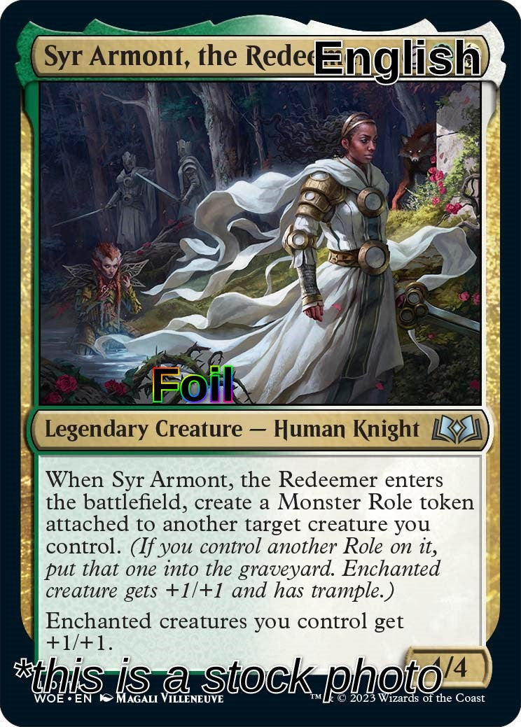 Syr Armont, the Redeemer
