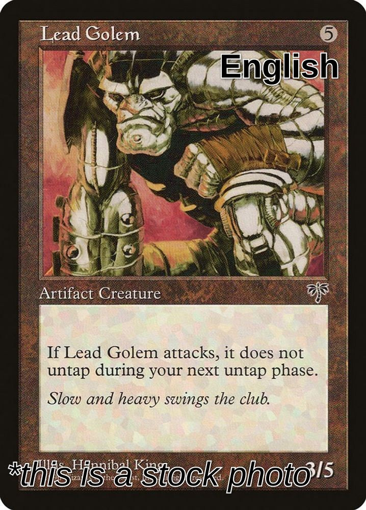 Lead Golem