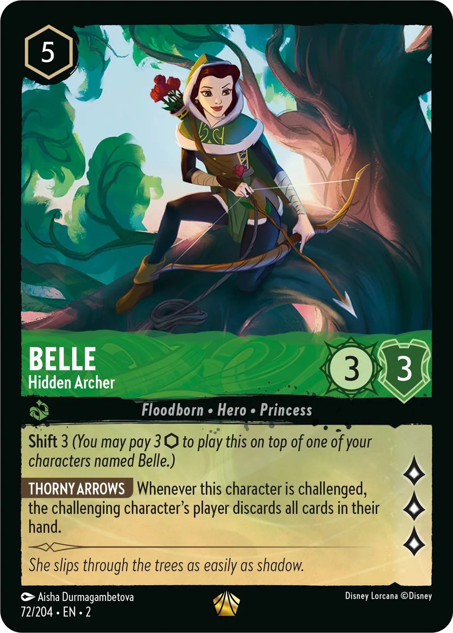 Belle - Hidden Archer [2 - 72/204 - Legendary] - Rise of the Floodborn