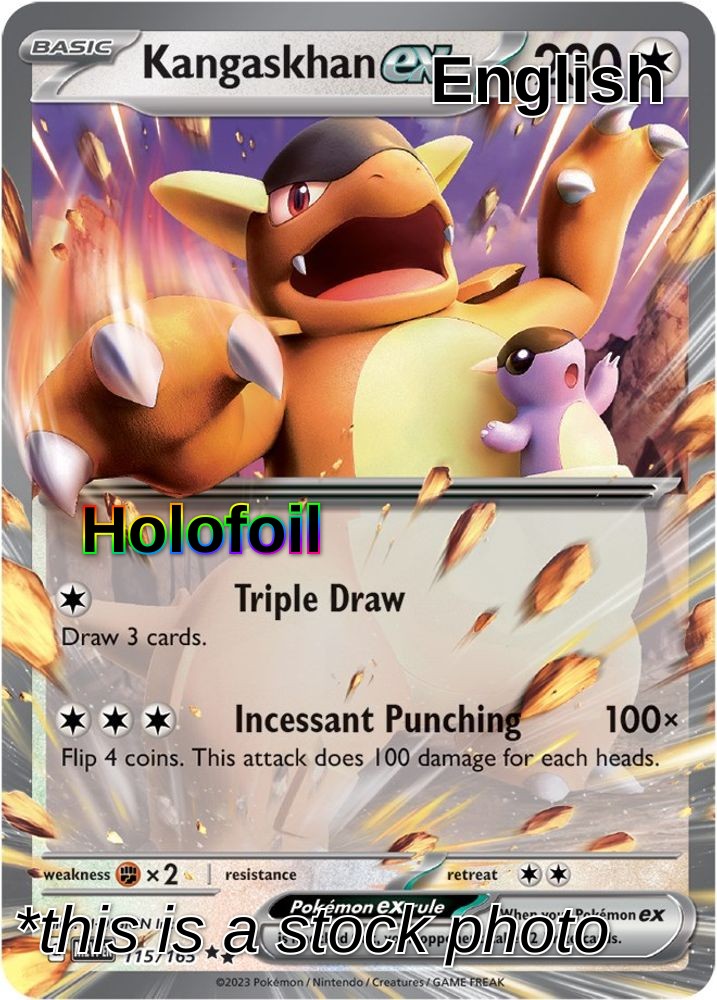 Kangaskhan ex - 115/165