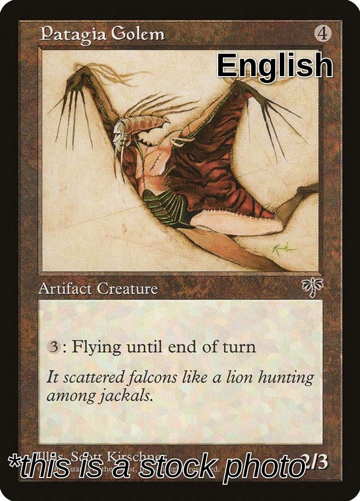Patagia Golem
