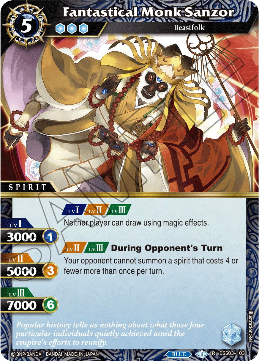 Fantastical Monk Sanzor [BSS03 - BSS03-103]