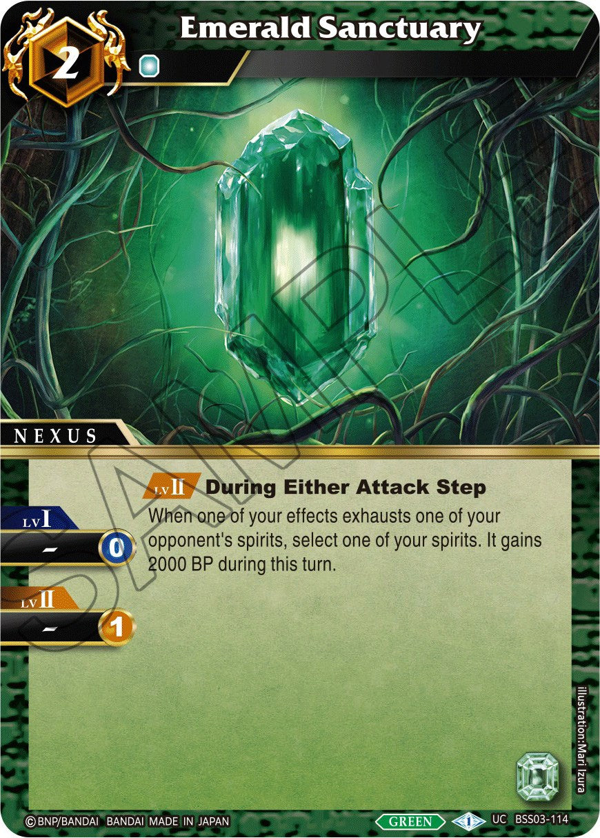 Emerald Sanctuary [BSS03 - BSS03-114 - Uncommon] - Aquatic Invaders