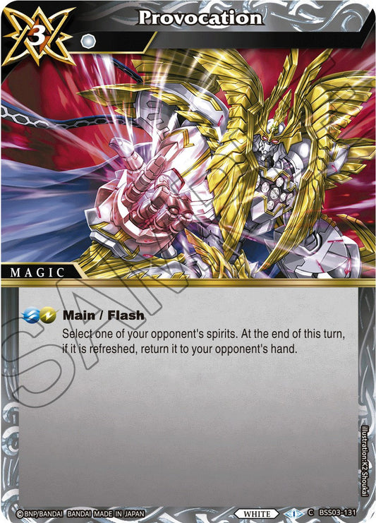 Provocation [BSS03 - BSS03-131]