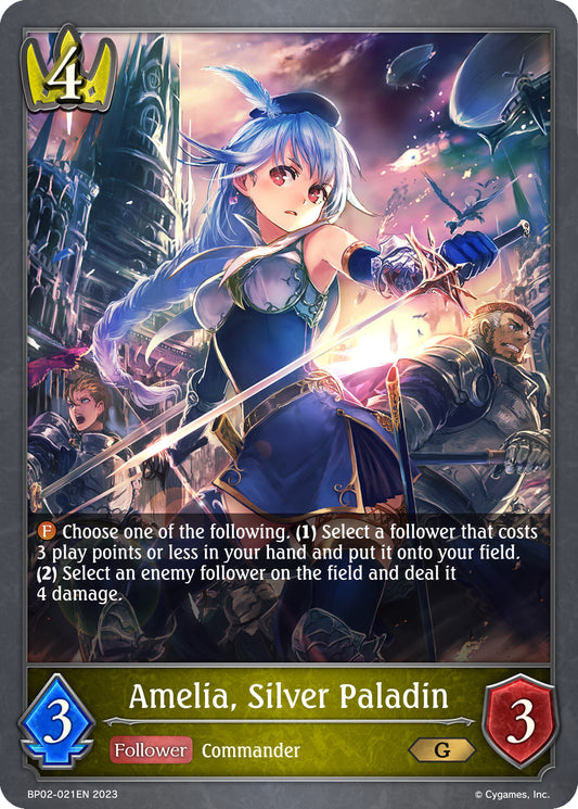 Amelia, Silver Paladin [BP02 - BP02-021EN]
