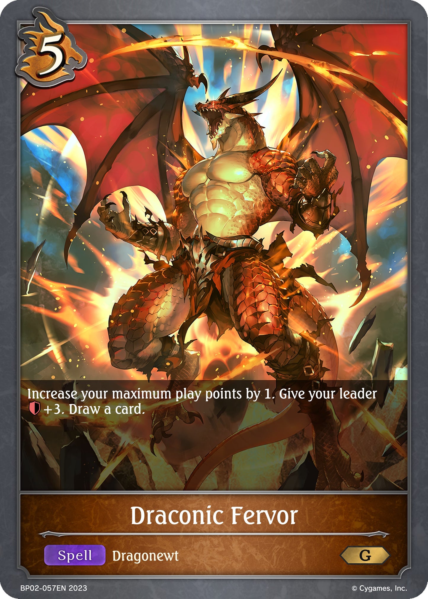 Draconic Fervor [BP02 - BP02-057EN]