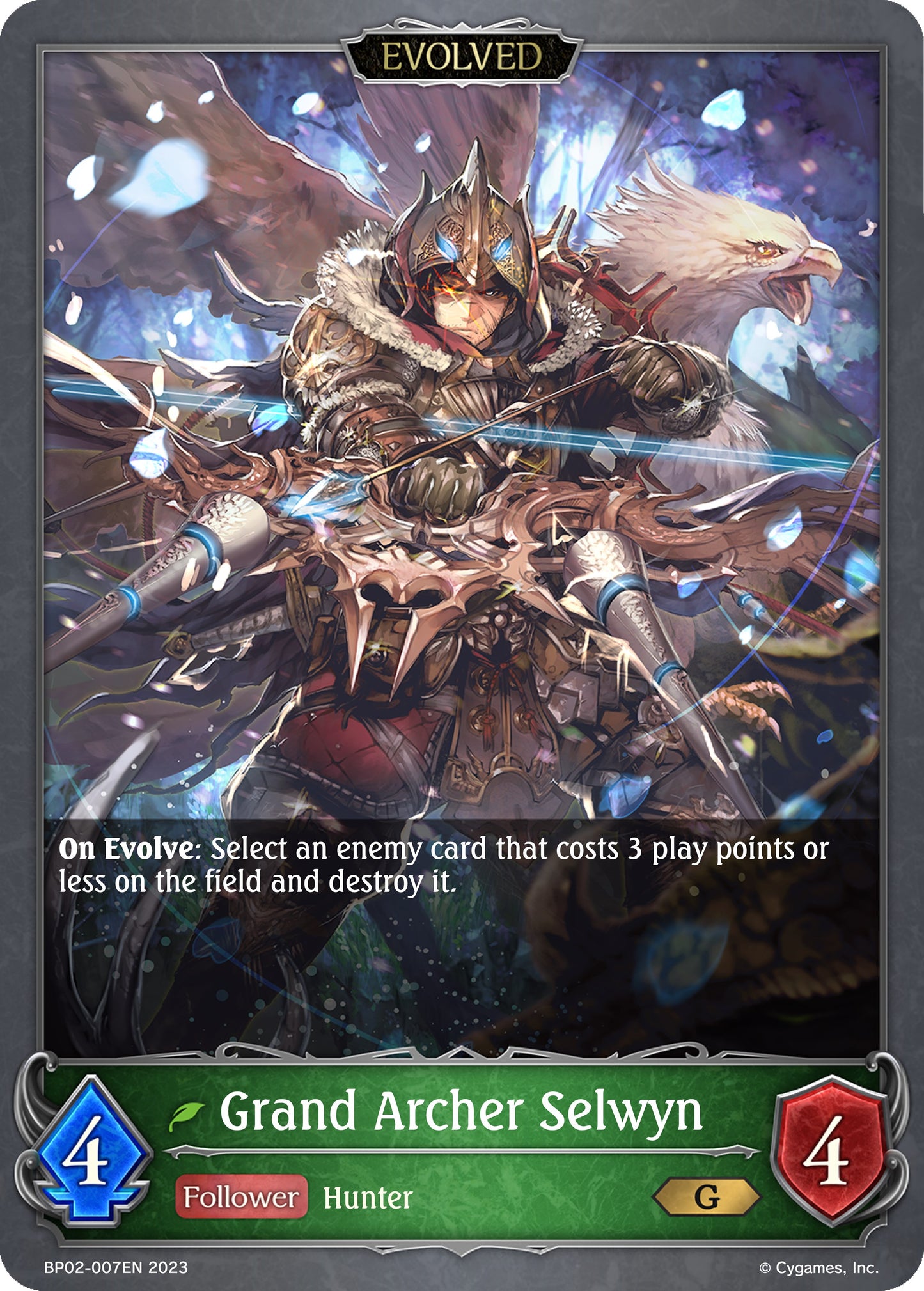 Grand Archer Selwyn (Evolved) [BP02 - BP02-007EN]