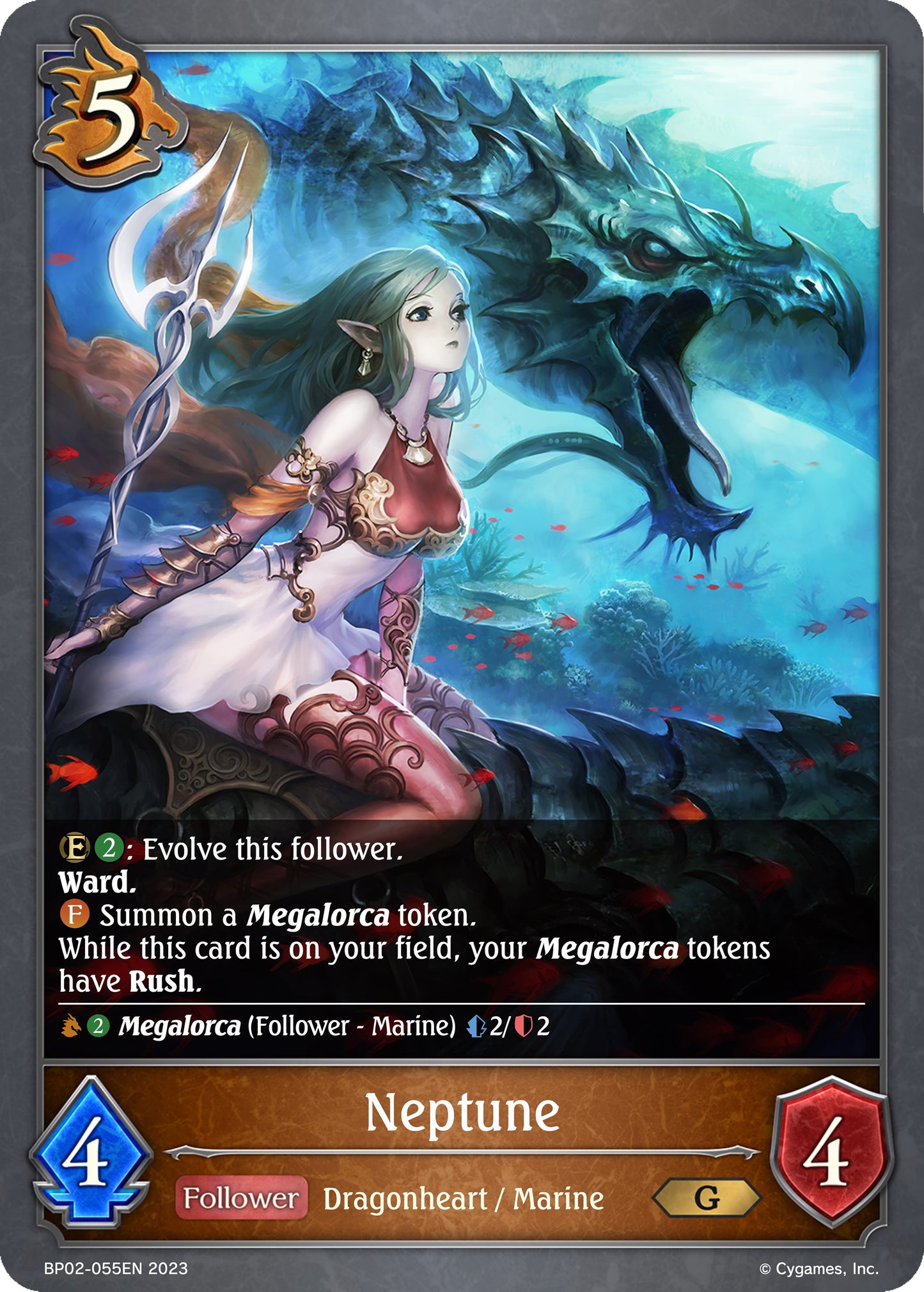 Nettuno [BP02 - BP02-055EN] - BP02: Regno di Bahamut