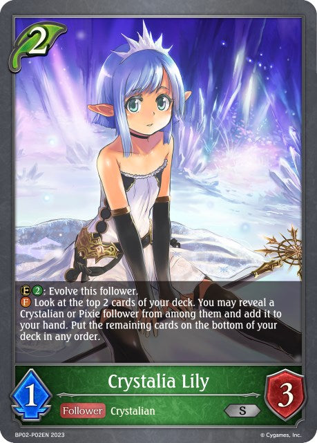 Crystalia Lily - P02EN (Foil) [BP02 - BP02-P02EN]