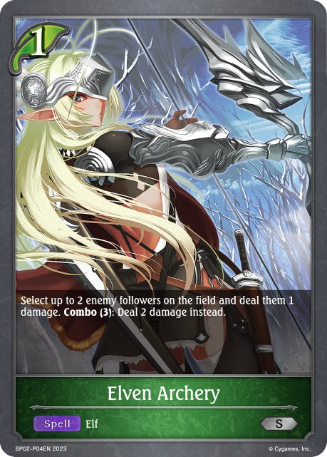 Elven Archery - P04EN (Foil) [BP02 - BP02-P04EN]