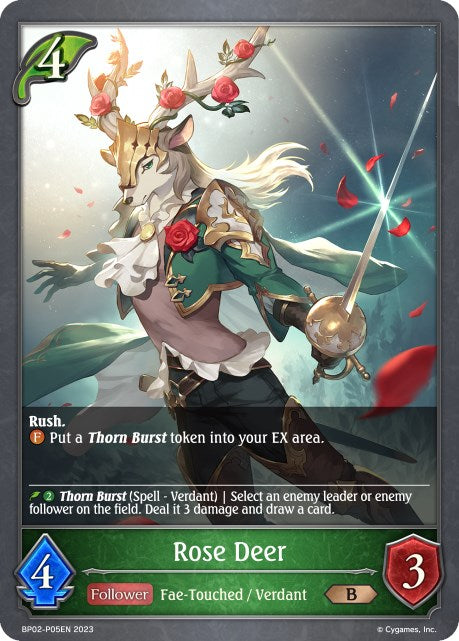 Rose Deer - P05EN (Foil) [BP02 - BP02-P05EN]