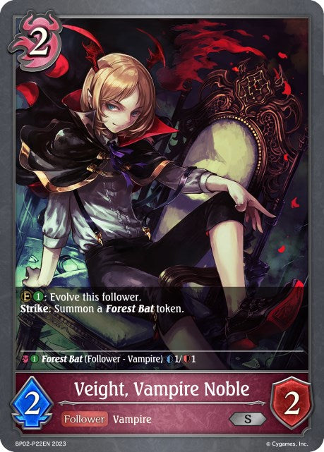 Veight, Vampire Noble - P22EN (Foil) [BP02 - BP02-P22EN]