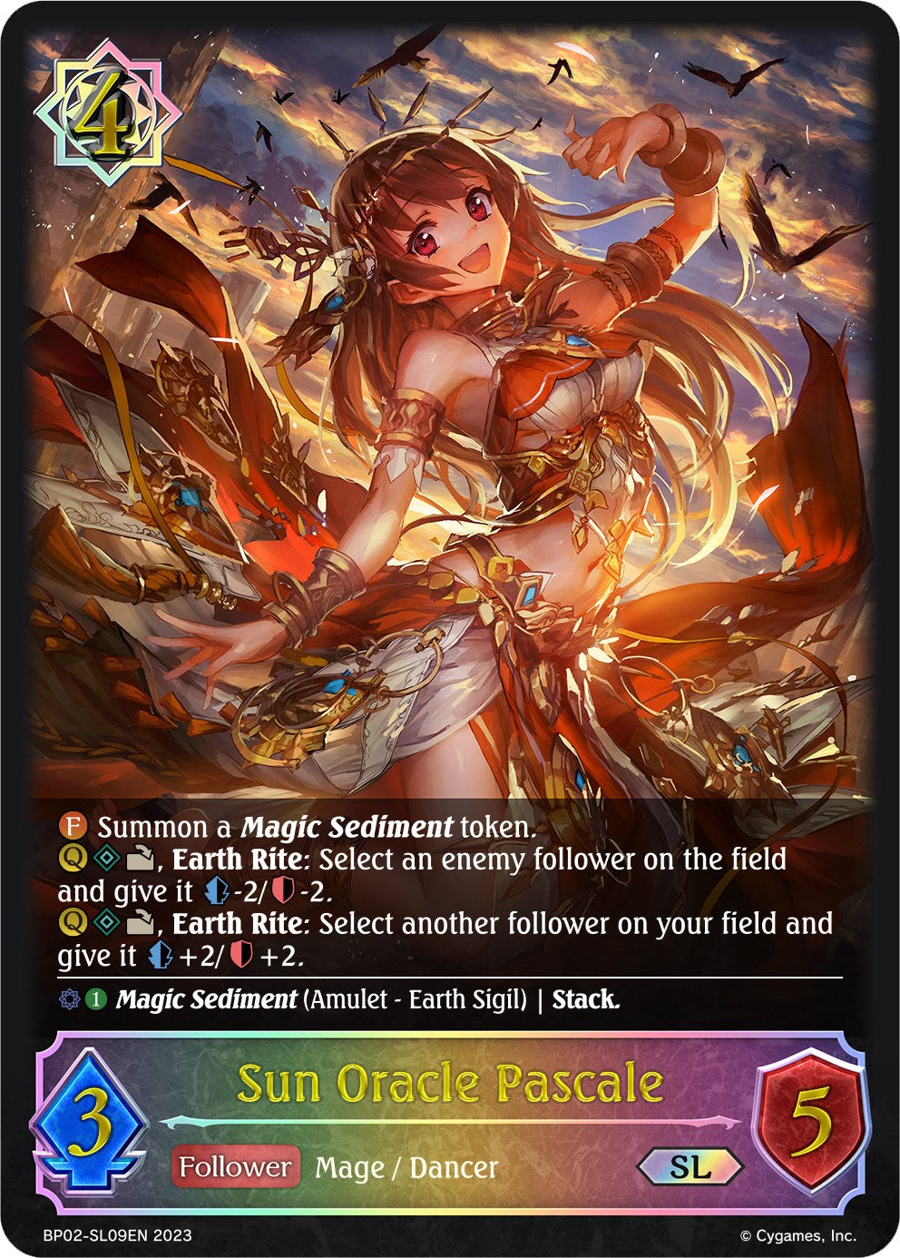 Sun Oracle Pascale (SL) [BP02 - BP02-SL09EN] - BP02: Reign of Bahamut