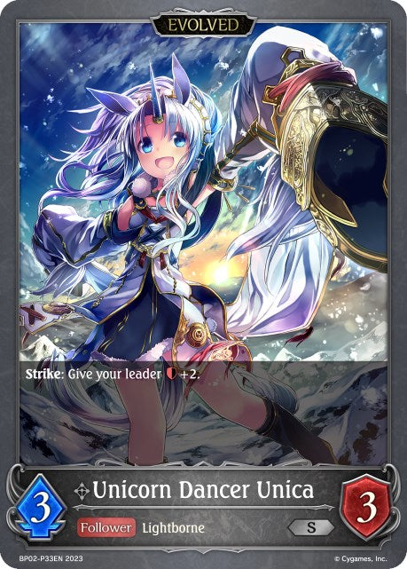 Unicorn Dancer Unica (Evolved) - P33EN (Foil) [BP02 - BP02-P33EN]
