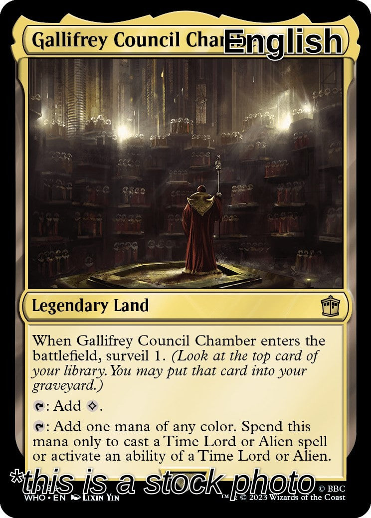 Gallifrey Council Chamber
