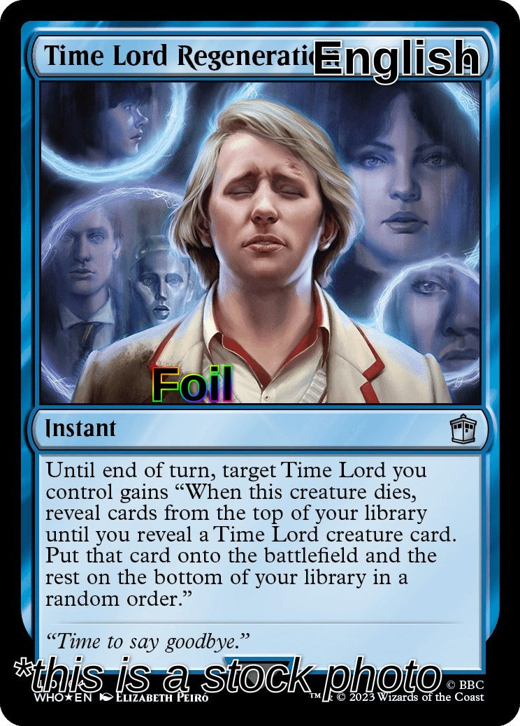 Time Lord Regeneration (Surge Foil)