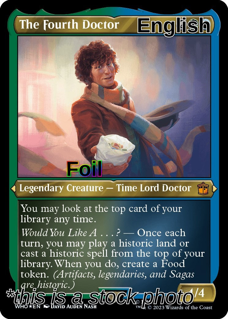 The Fourth Doctor (Display Commander) - Thick Stock