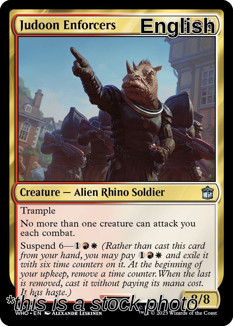 Judoon Enforcers