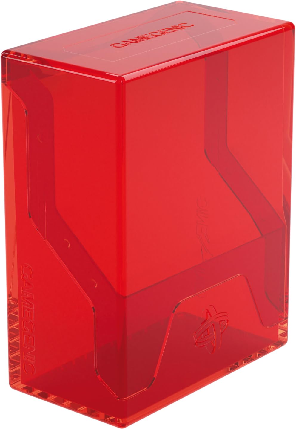 Red transparent box with 'Gamegenic' branding on a white background