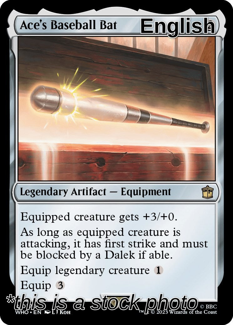 Ace's Baseball Bat