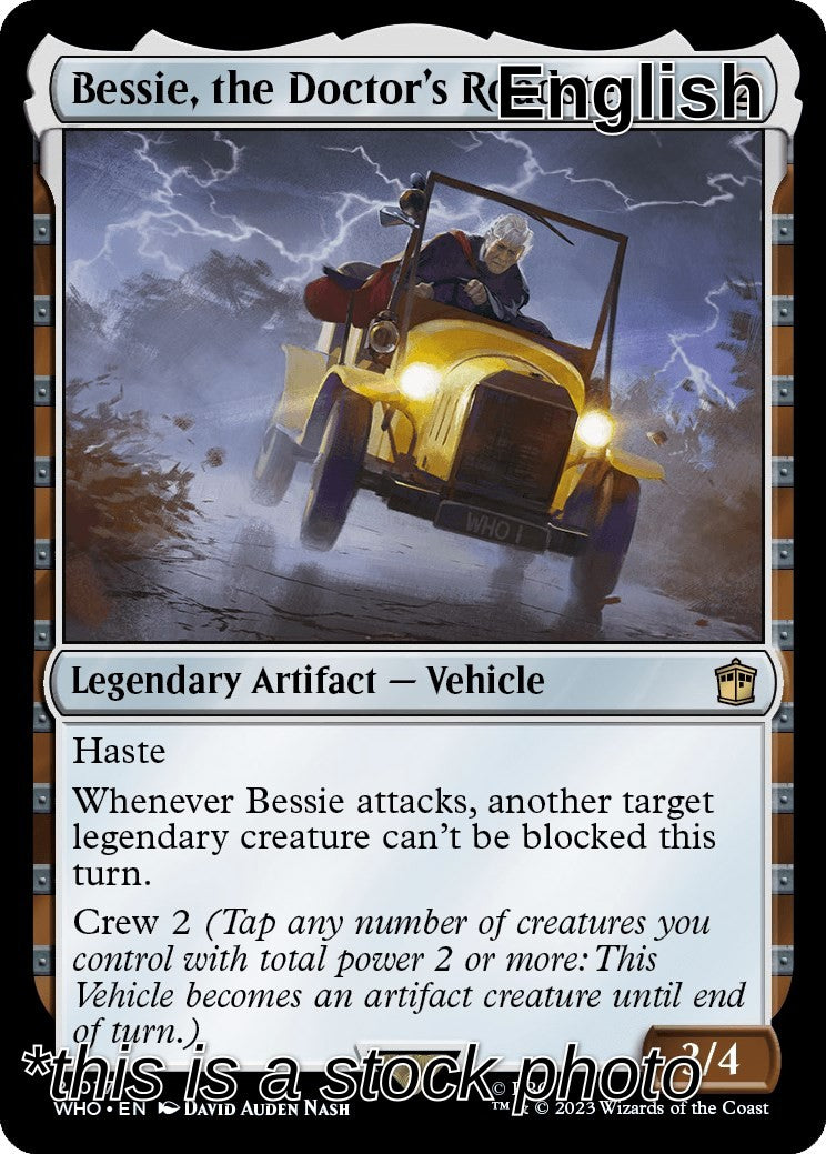 Bessie, the Doctor's Roadster