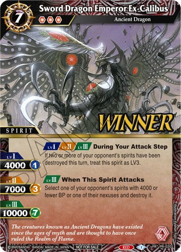 Sword Dragon Emperor Ex-Calibus (Tournament Pack Vol. 3 -Winner-) [LEP - PR-020]