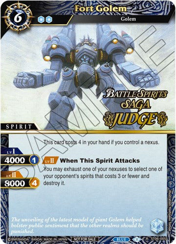 Fort Golem (Judge Pack Vol. 3) [LEP - ST06-005 - Rare] - Launch & Event Promos