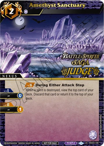 Amethyst Sanctuary (Judge Pack Vol. 3) [LEP - BSS03-108]