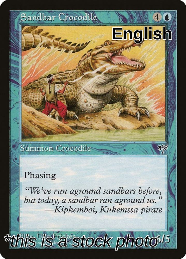 Sandbar Crocodile
