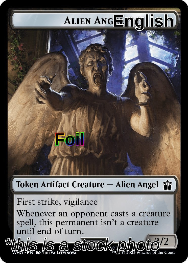 Alien Angel // Mutant Double-Sided Token