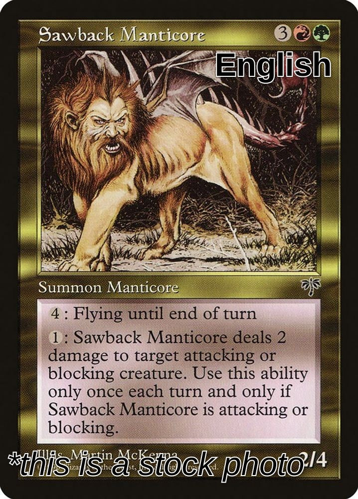 Sawback Manticore