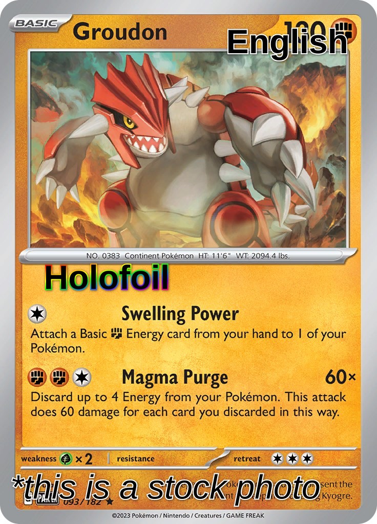 Groudon - 093/182