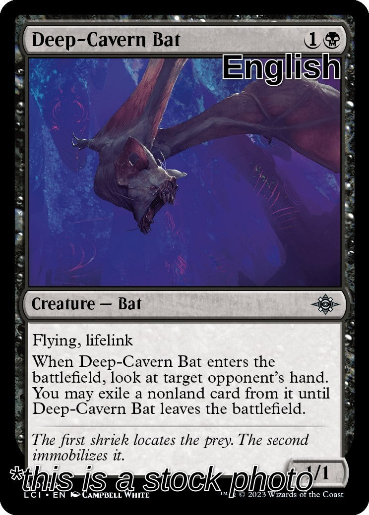 Deep-Cavern Bat