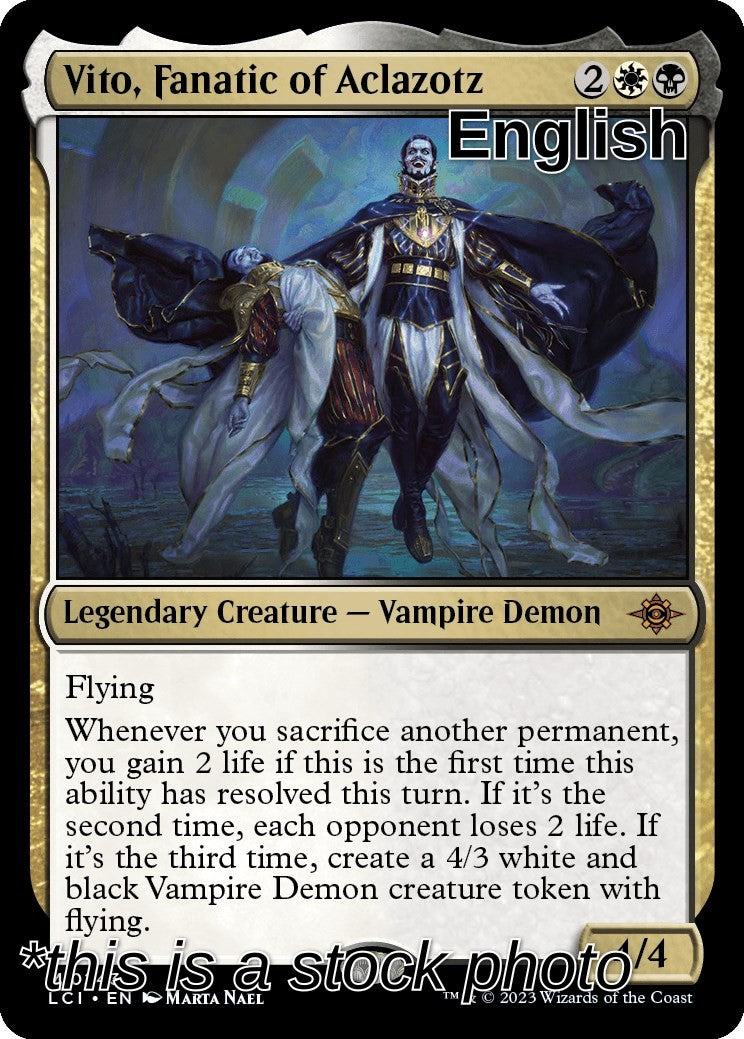 Vito, Fanatic of Aclazotz