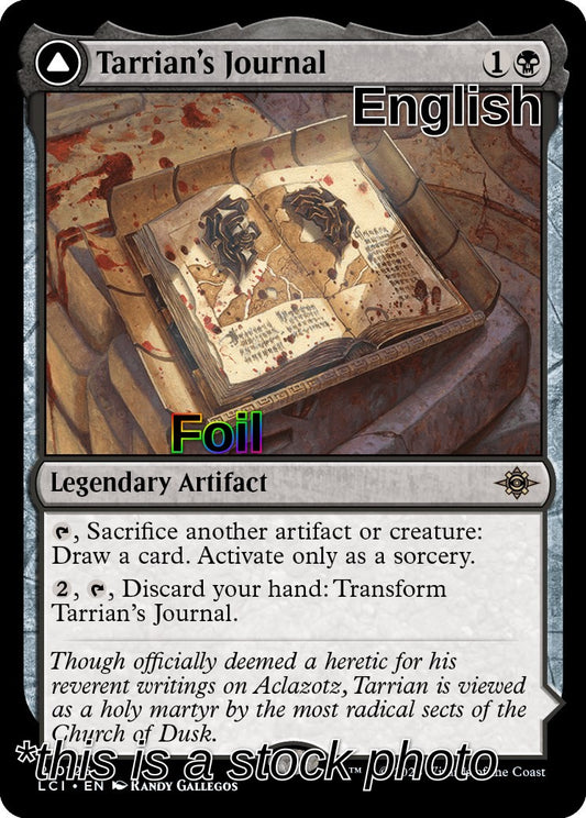 Tarrian's Journal
