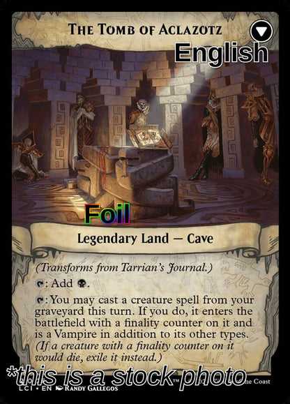 Tarrian's Journal (Back)