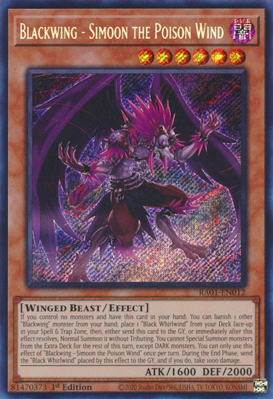 Blackwing - Simoon the Poison Wind (Secret Rare)