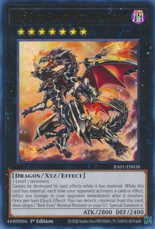 Red-Eyes Flare Metal Dragon (UR)