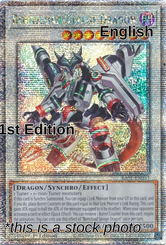 Borreload Savage Dragon (Quarter Century Secret Rare)