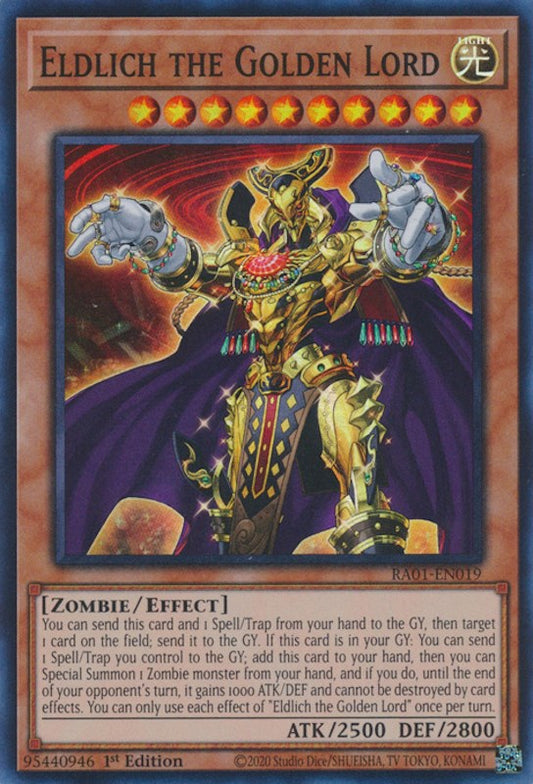 Eldlich the Golden Lord [RA01-EN019] Super Rare