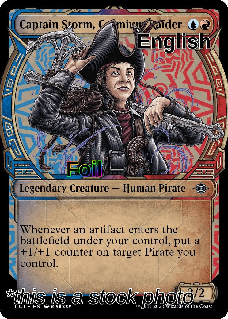 Captain Storm, Cosmium Raider (Showcase)