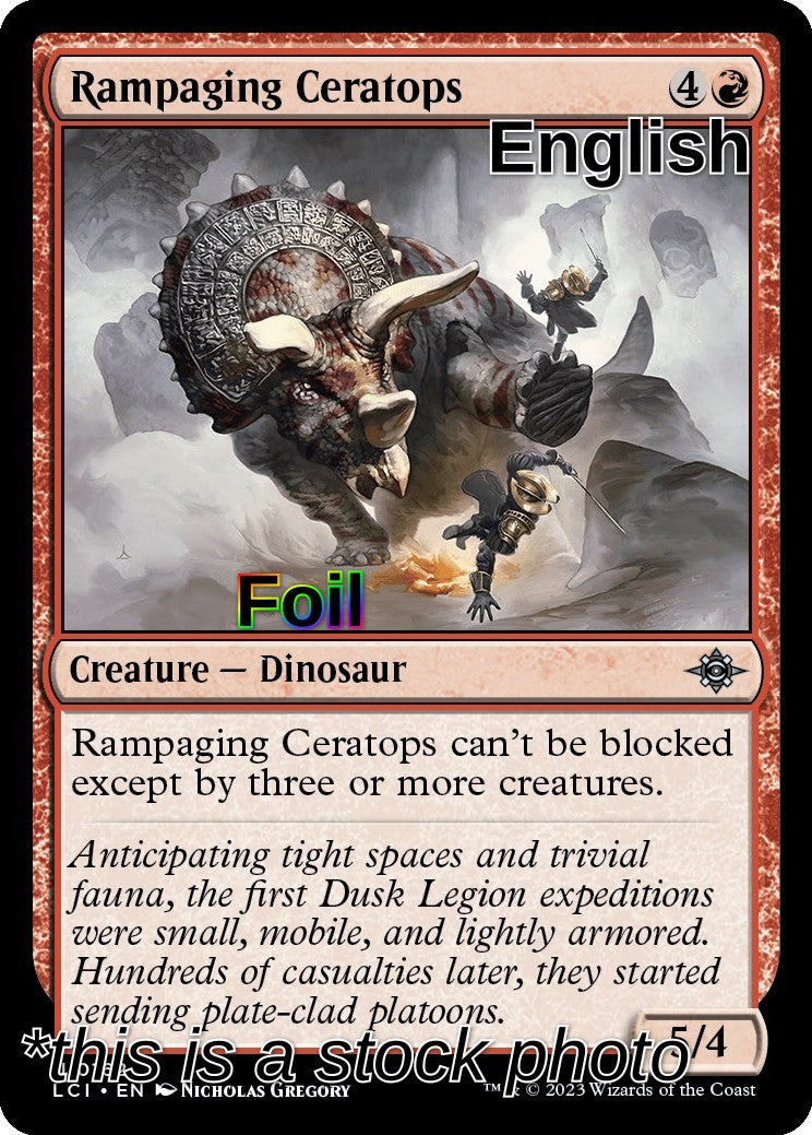 Rampaging Ceratops