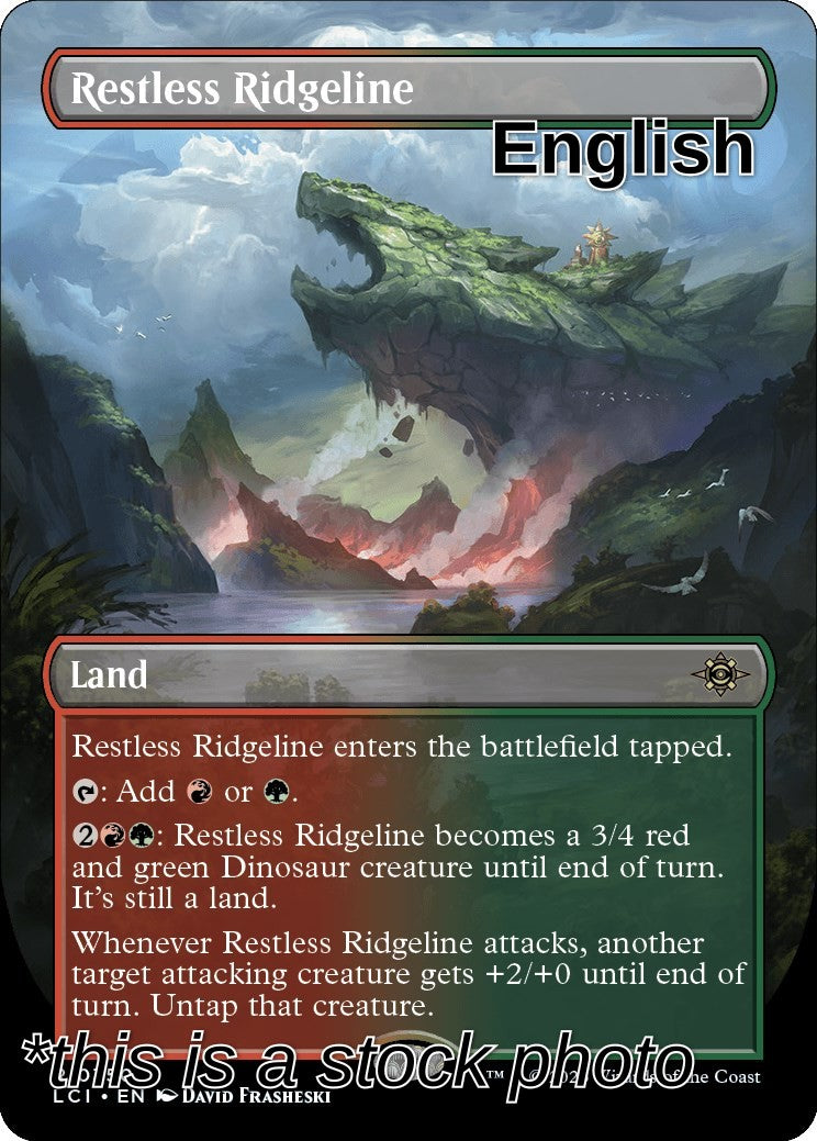 Restless Ridgeline (Borderless)
